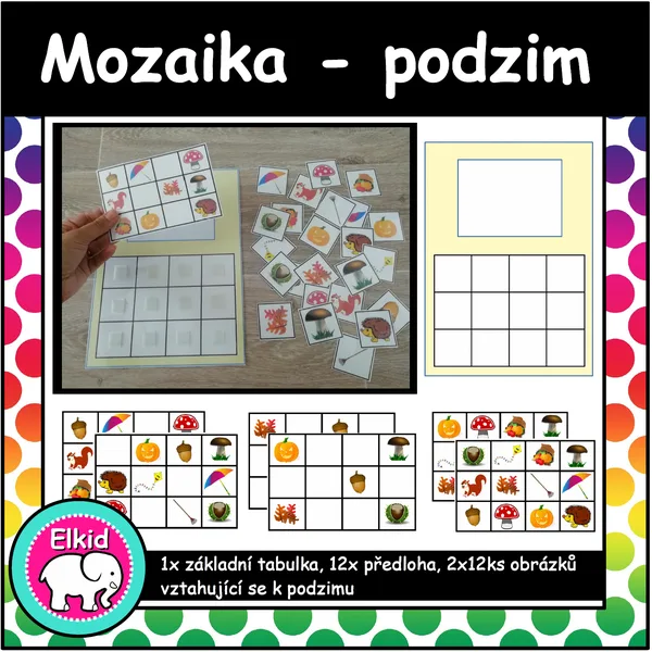 Mozaika "podzim" 1
