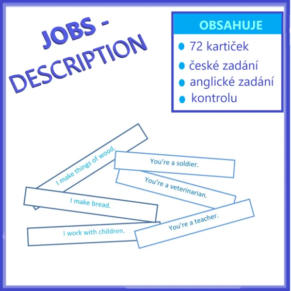 Jobs - Description (Povolání - popis) 1