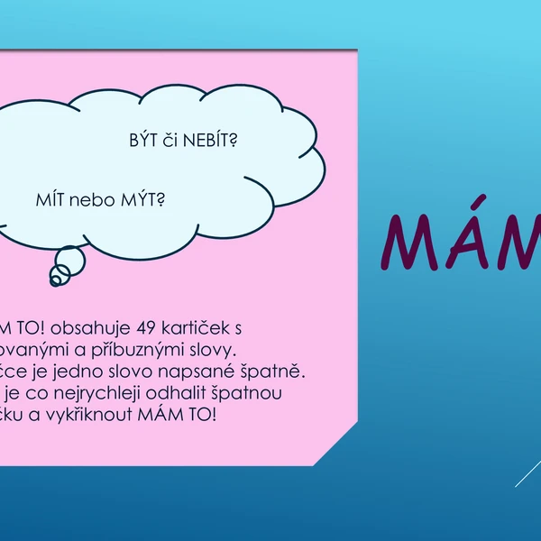 MÁM TO! 1
