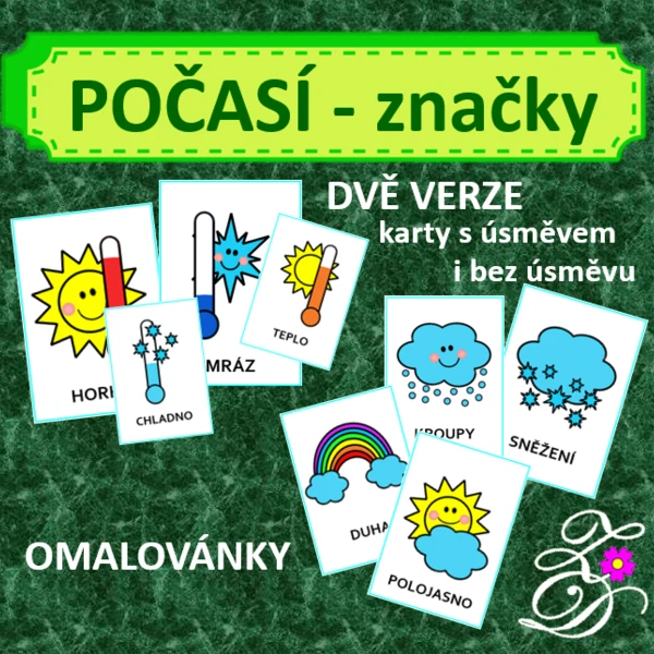 Počasí - značky 1