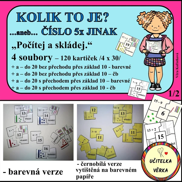 KOLIK TO JE ? ...aneb... Číslo 5x JINAK 1