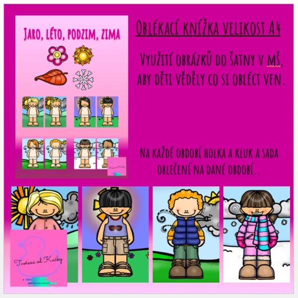 Oblékaní roční období 1