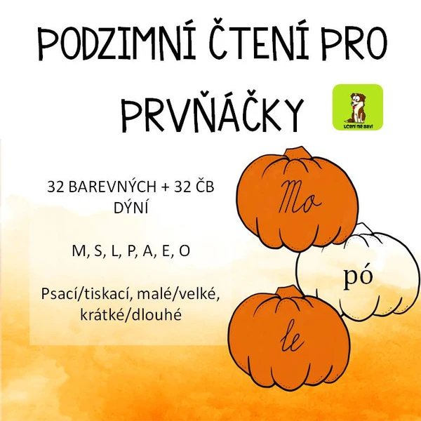 Podzimní čtení pro prvňáčky 1
