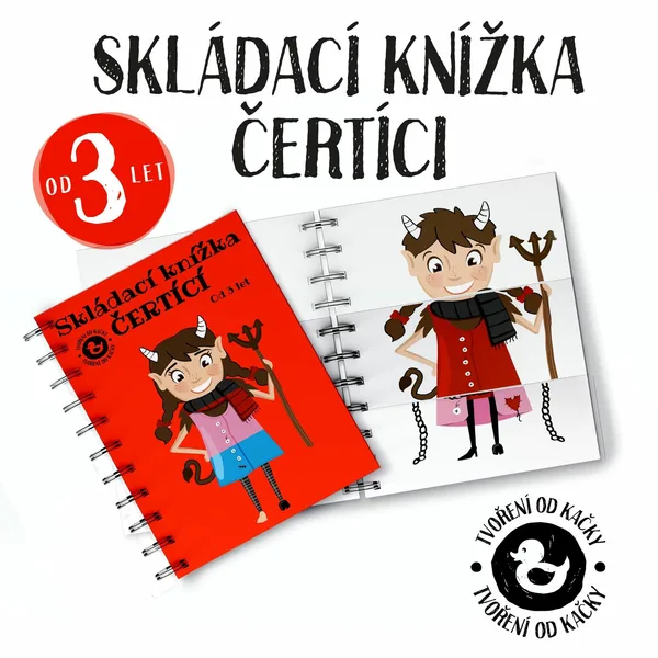 Skládací knížka ČERTÍCI 1