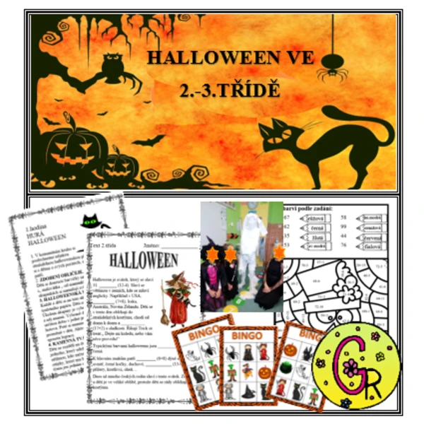 Halloween ve 2. a 3. třídě 1