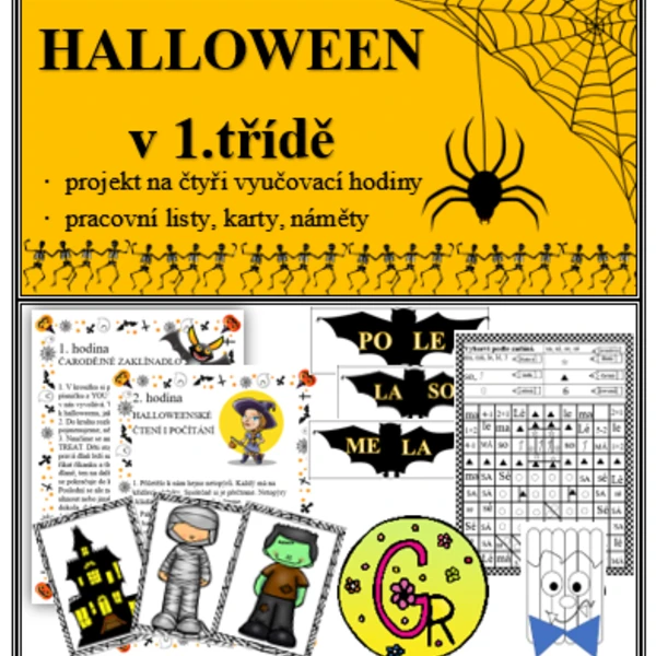 Halloween v 1. třídě 1