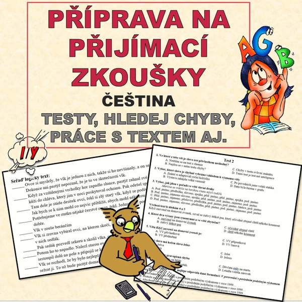 Příprava na přijímací zkoušky - čeština  1