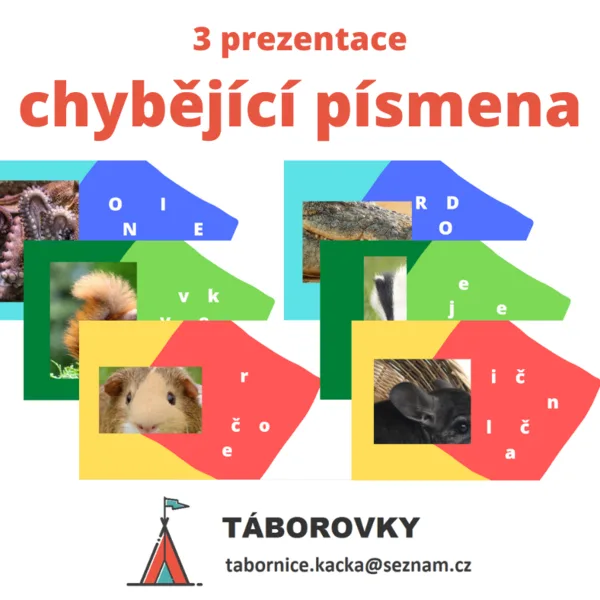Prezentace chybějící písmena 1