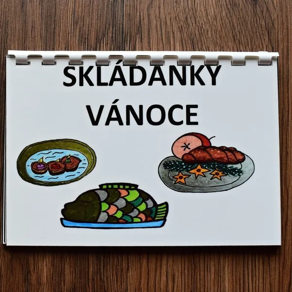 Skládací knížka - VÁNOCE 1