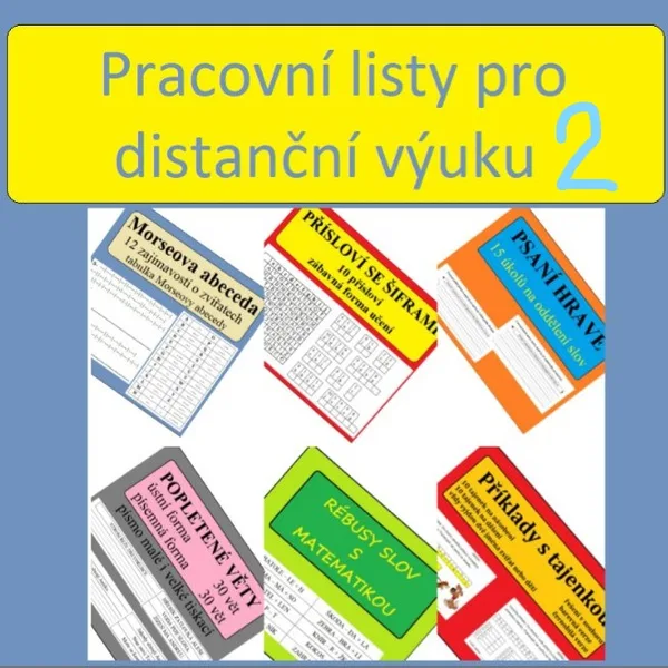 Pracovní listy pro distanční výuku 2 1