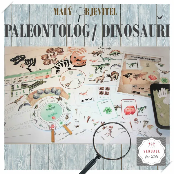 MALÝ OBJEVITEL - PALEONTOLOG/DINOSAUŘI 1