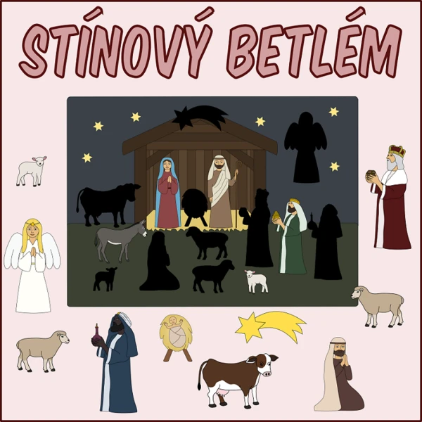 Stínový betlém 1