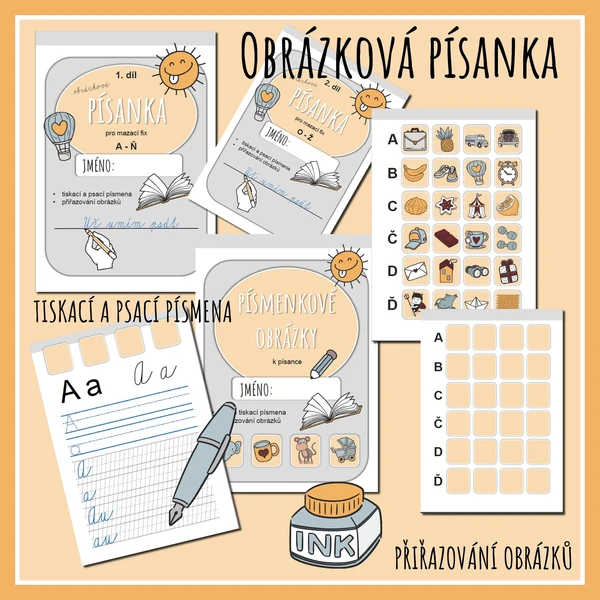 OBRÁZKOVÁ PÍSANKA  1