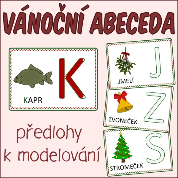 Vánoční abeceda 1