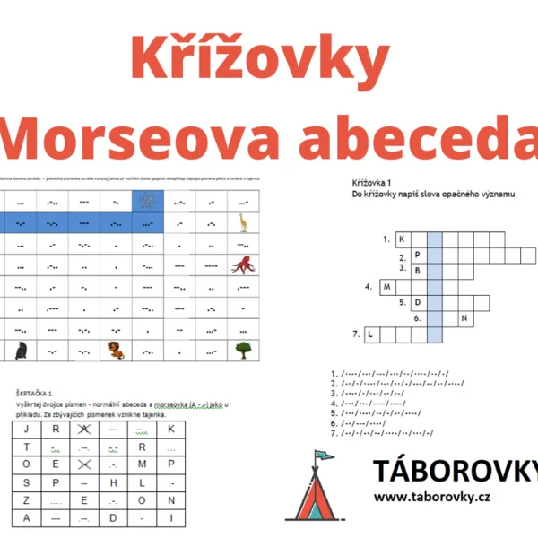 Křížovky Morseova abeceda 1