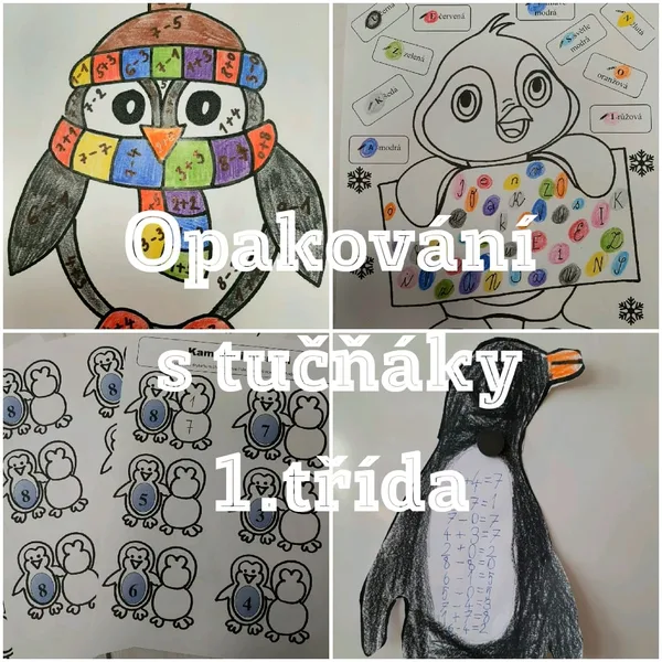 Opakování s tučňáky 1