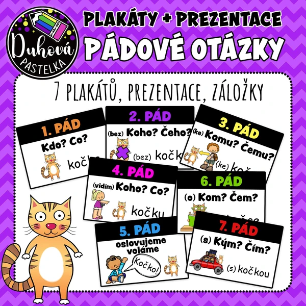 PÁDOVÉ OTÁZKY s kočkou 1