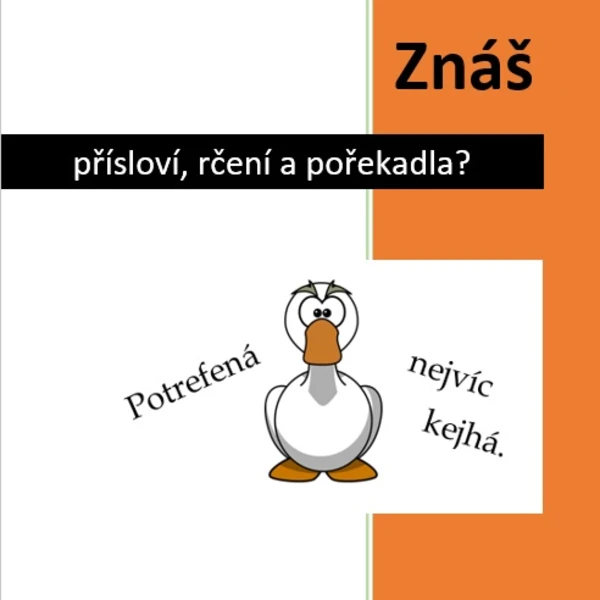Znáš přísloví, rčení a pořekadla? 1