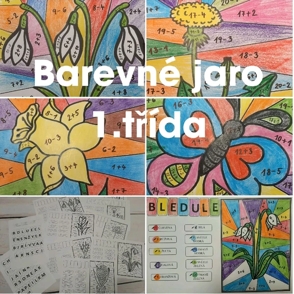 Barevné jaro 1. třída 1