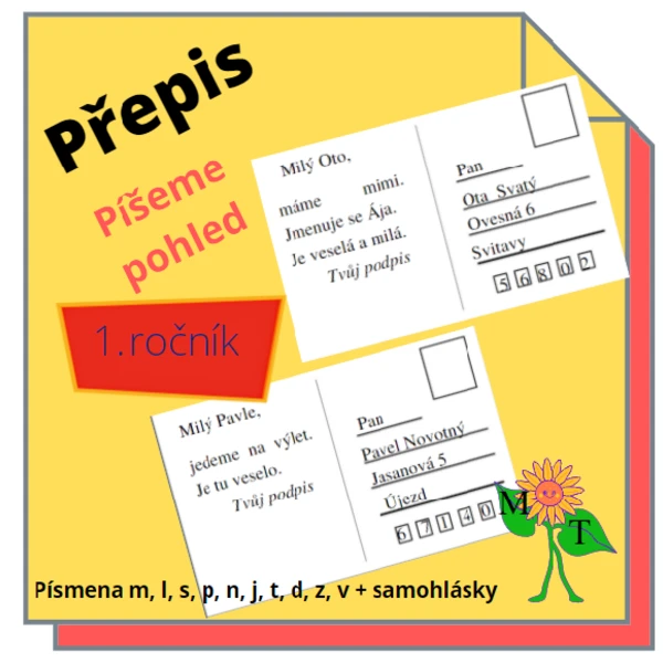 Píšeme pohled - přepis 1