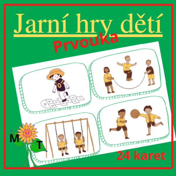 Jarní hry dětí v přírodě 1
