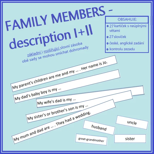 Family members - description I+II 1