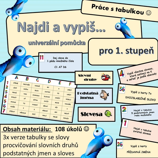 Najdi a vypiš 1