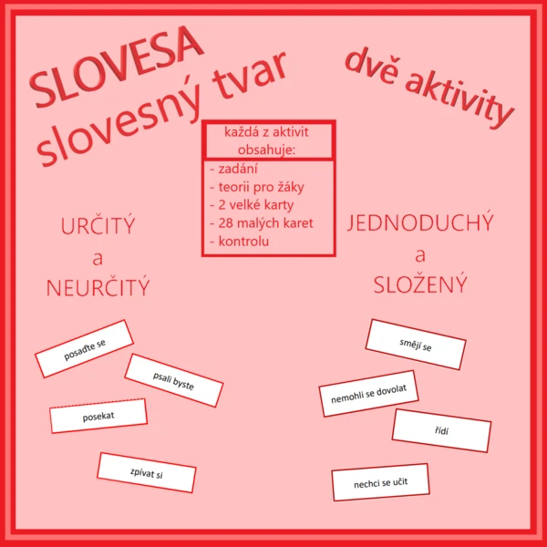 Slovesa - slovesný tvar 1