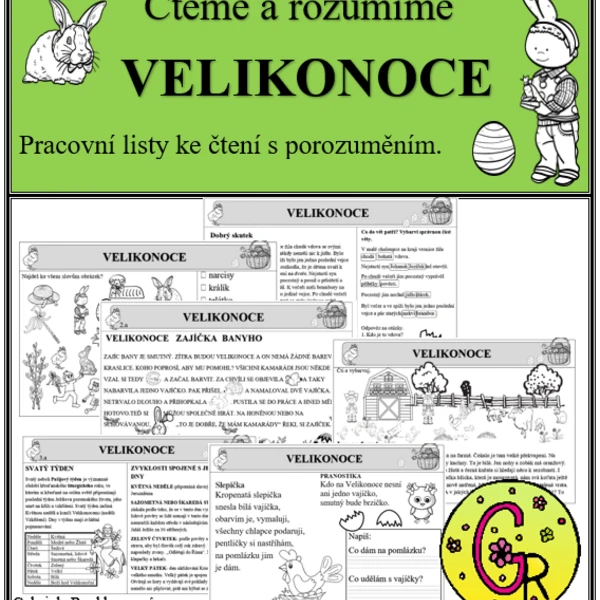 Čteme a rozumíme - VELIKONOCE 1