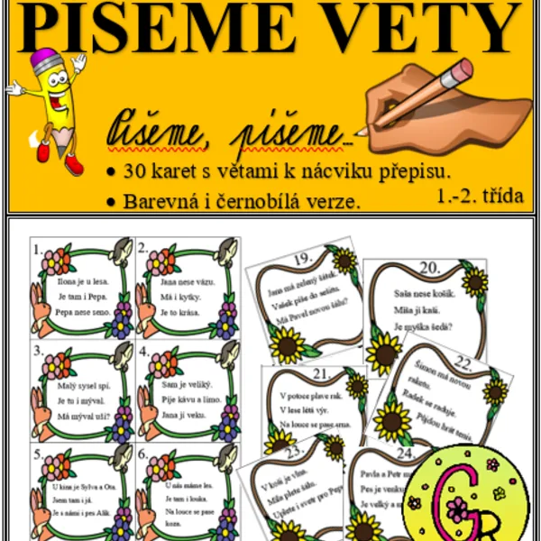 Píšeme věty 1