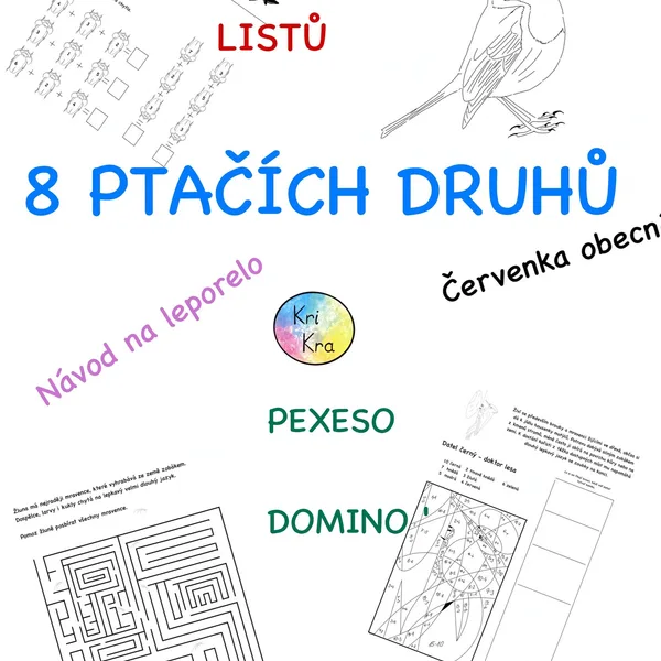 Průřezové materiály Ptáci 1