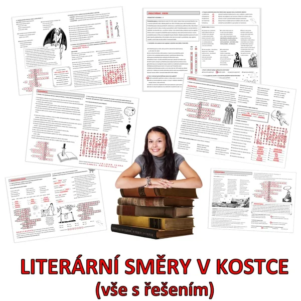 LITERÁRNÍ SMĚRY V KOSTCE (POEZIE, vše s řešením) 1
