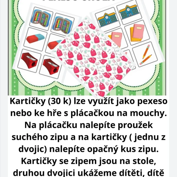 PEXESO ŠKOLA 1