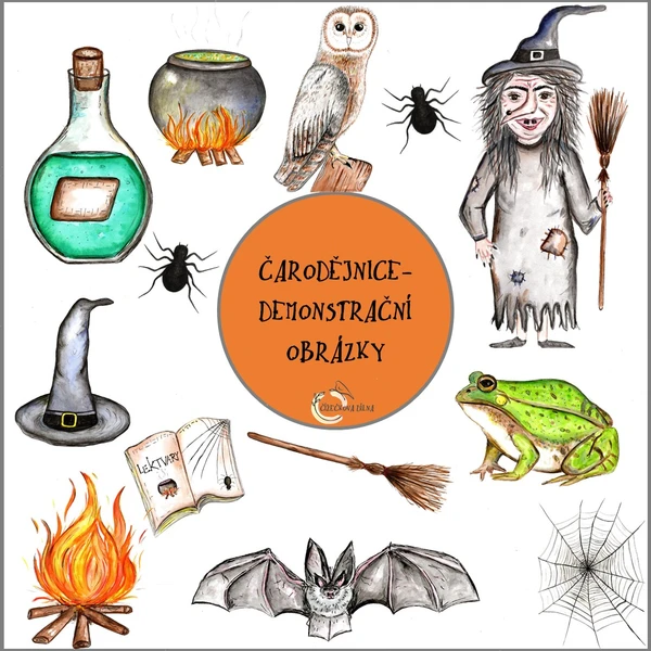 ČARODĚJNICE- DEMONSTRAČNÍ OBRÁZKY 1