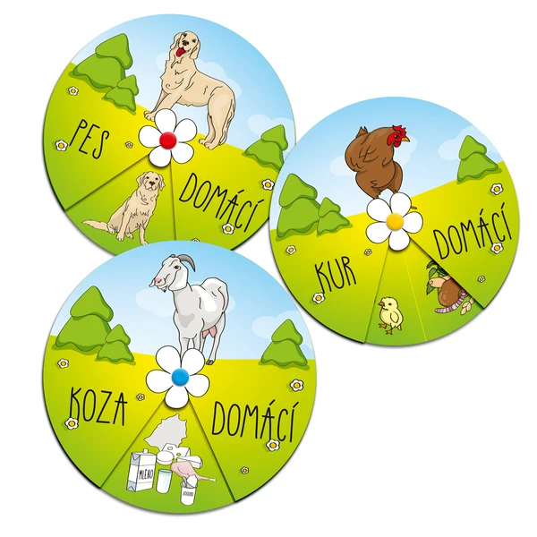 NAUČNÁ KOLEČKA - Domácí zvířátka 1