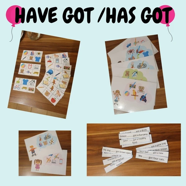 Have got / has got - Sada materiálů na procvičování 1