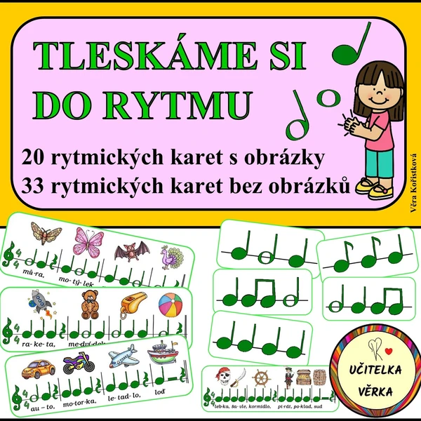 TLESKÁME SI DO RYTMU - hudební výchova 1