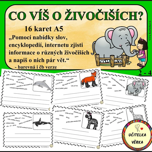 CO VÍŠ O ŽIVOČIŠÍCH? 1