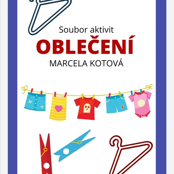 Soubor aktivit OBLEČENÍ 1