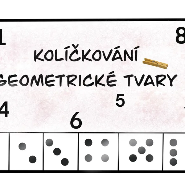 Kolíčkování - Geometrické tvary 1