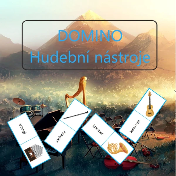Domino - hudební nástroje 1