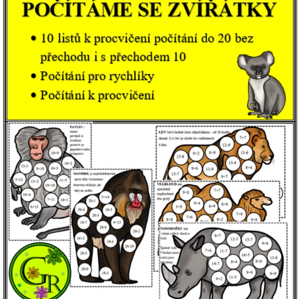 Počítáme se zvířátky 1