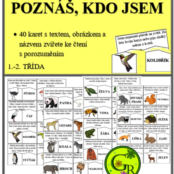 Poznáš, kdo jsem 1