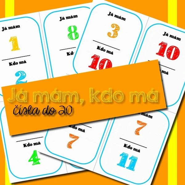 Já mám, kdo má - Čísla do 20 1