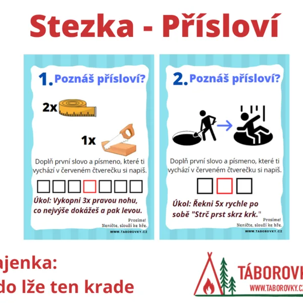 Stezka - Přísloví 1