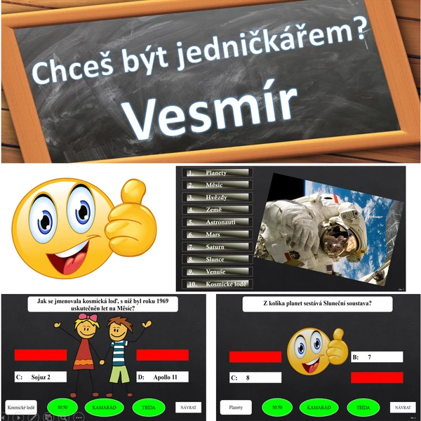 Chceš být jedničkářem? Vesmír 1