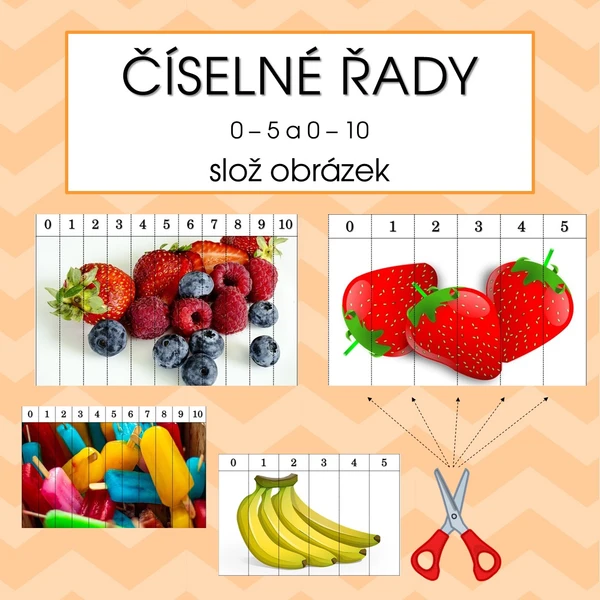 ČÍSELNÉ ŘADY - slož obrázek 1