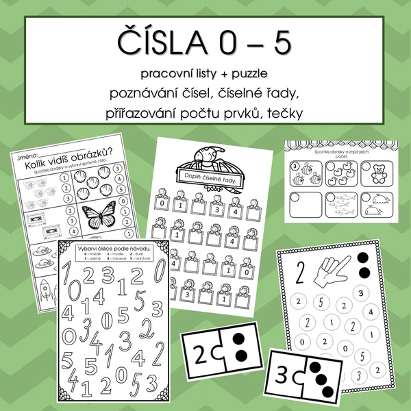 ČÍSLA 0 - 5 1