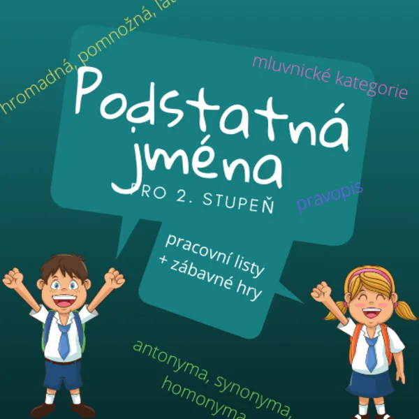 Opakování podstatných jmen (pracovní listy, aktivity a hry) 1