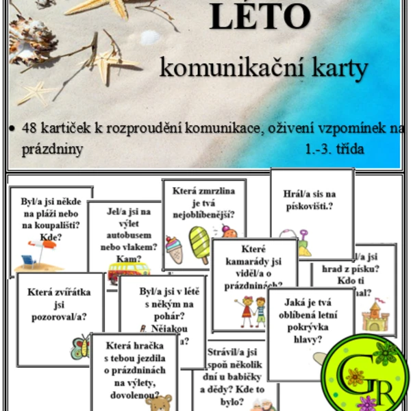 Komunikační karty - léto 1